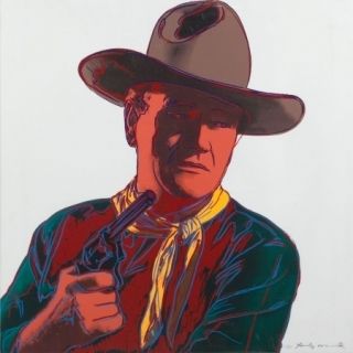 Screenprint Warhol - John Wayne [Unique] 377 by Andy Warhol 