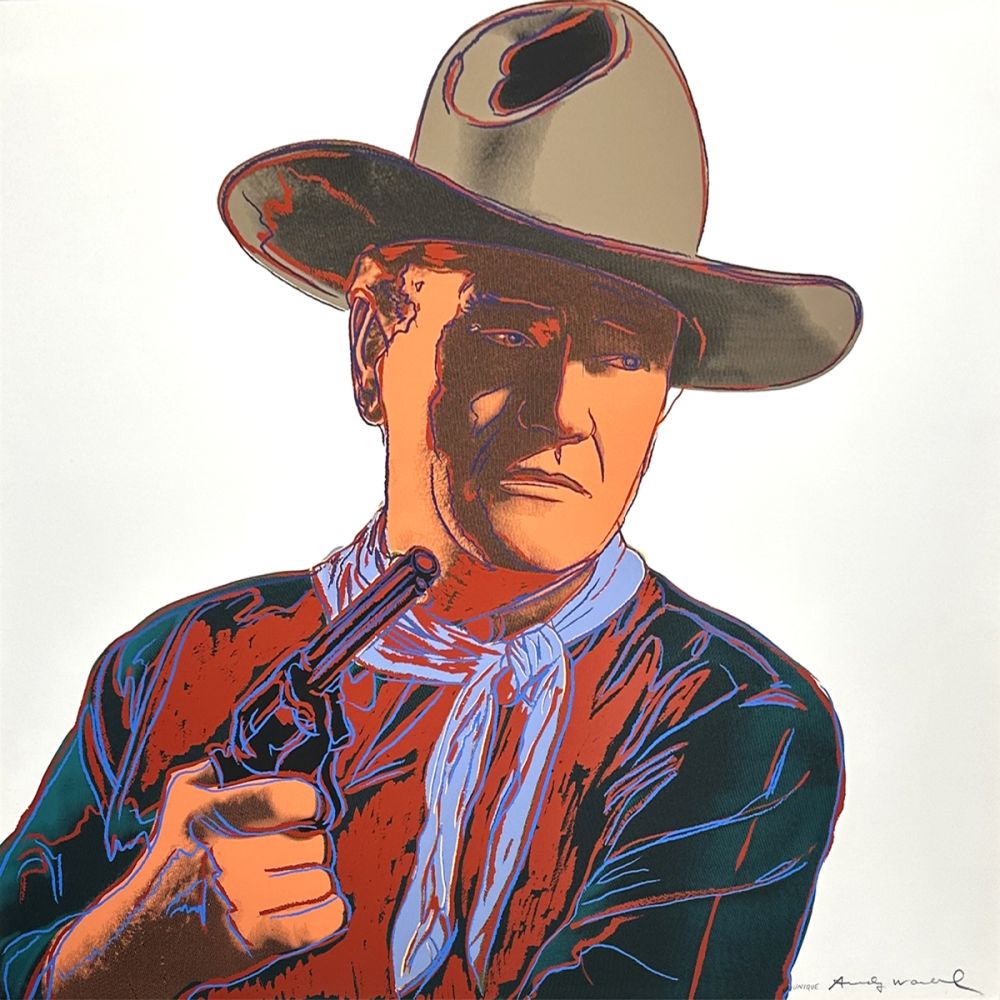 Screenprint Warhol - John Wayne [Unique] (FS II.377)