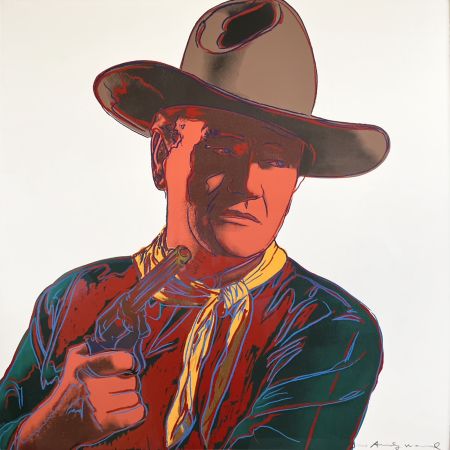 Screenprint Warhol - John Wayne [Unique] (FS II.377)
