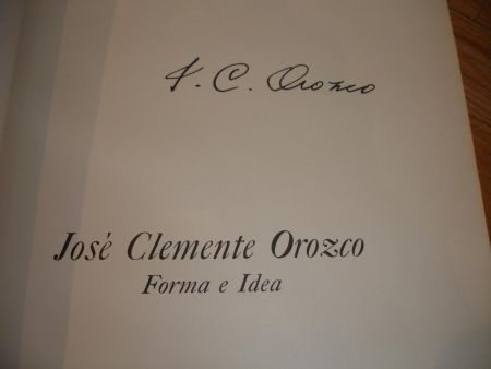 Illustrated Book Orozco - Jose Clemente Orozco. Forma e Idea.