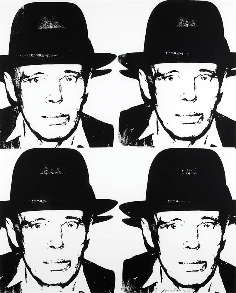 Screenprint Warhol - Joseph Beuys