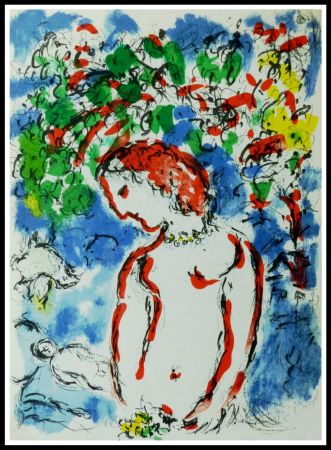 Lithograph Chagall - JOUR DE PRINTEMPS