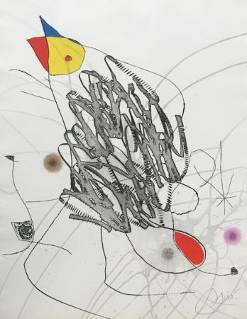 Etching And Aquatint Miró - Journal d'un graveur III 