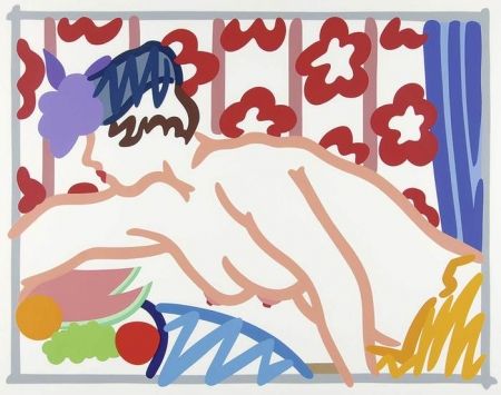 Lithograph Wesselmann - Judy Reaching Over the Table