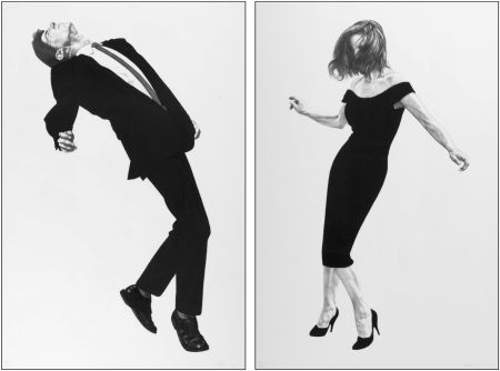 Lithograph Longo - Jules & Gretchen