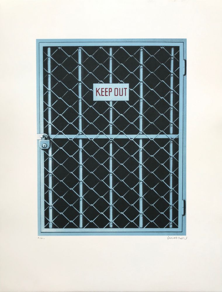 Screenprint Klasen - Keep Out