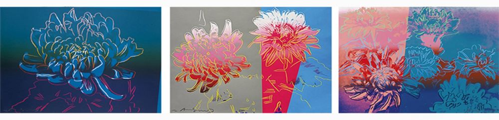 Screenprint Warhol - Kiku, Complete Portfolio