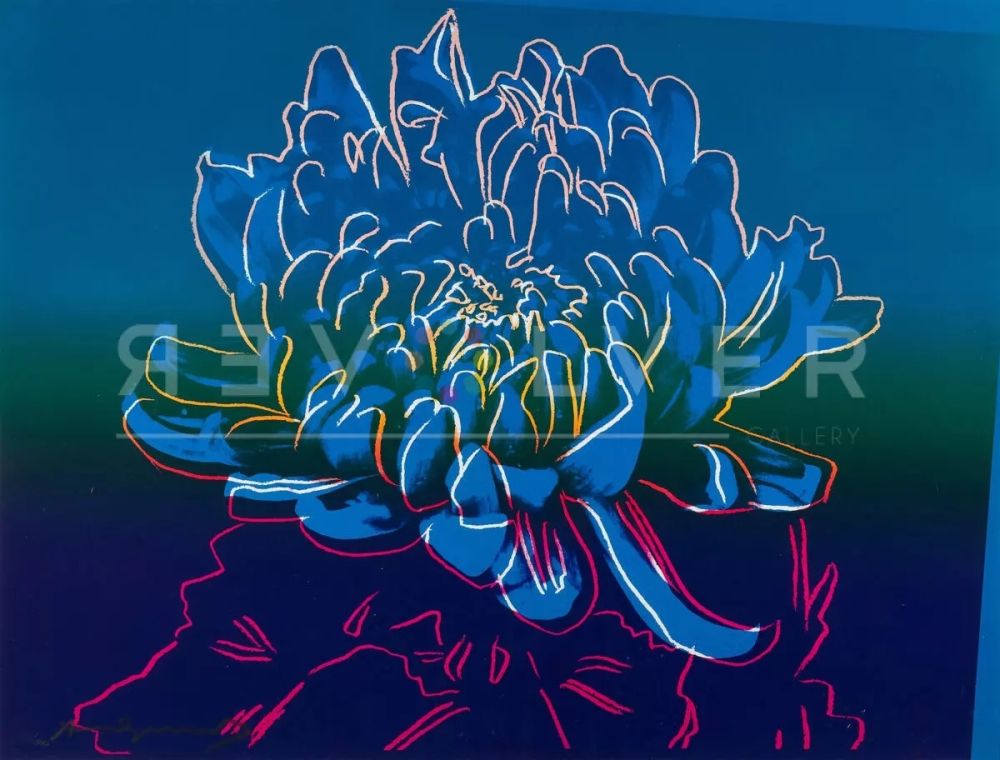 Screenprint Warhol - Kiku (FS II.307)