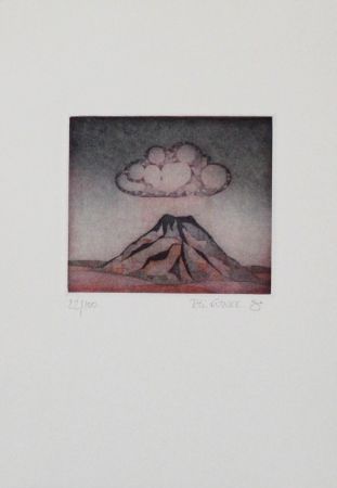 Etching And Aquatint Franke - Kleiner Berg / Little Mountain