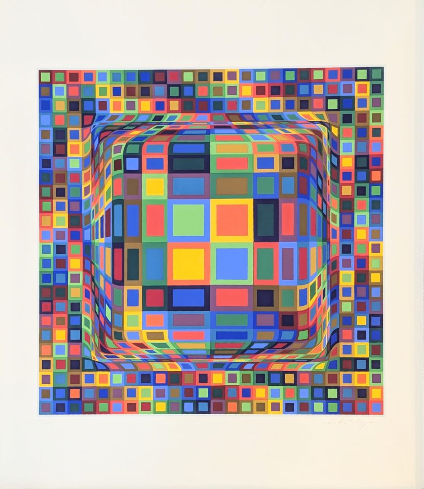 Screenprint Vasarely - Koska MC 