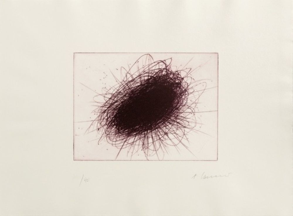 Drypoint Rainer - Kosmos II (violett)