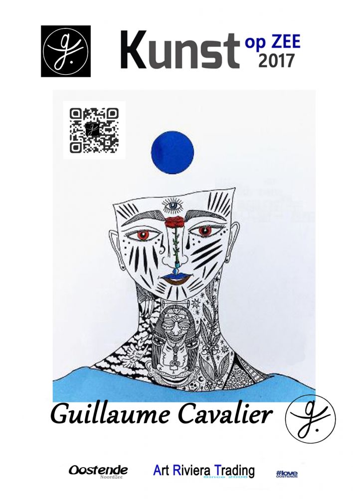 Poster Cavalier - '' Kunst Op Zee ''