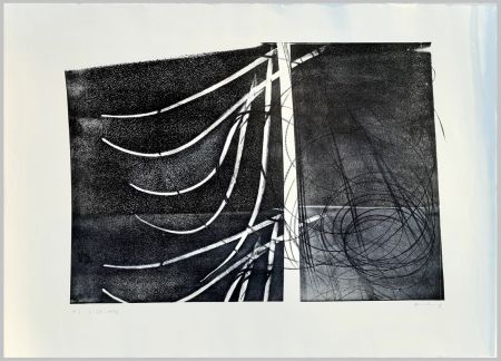 Lithograph Hartung - L-38-1973