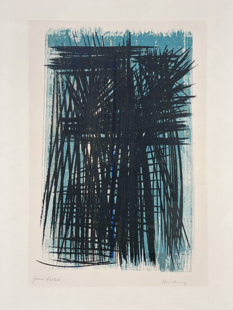 Lithograph Hartung - L 32 