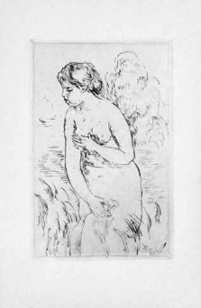 Aquatint Renoir - La Baigneuse, 1910
