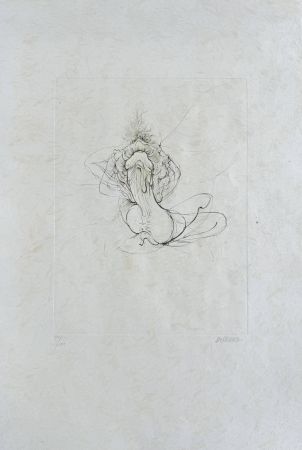 Engraving Bellmer - La bataille (D. 118)