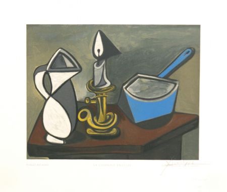 Woodcut Picasso - La Casserole Emaillee