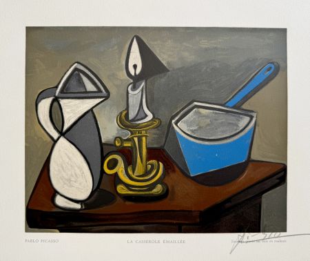 Woodcut Picasso - La Casserole Émaillée