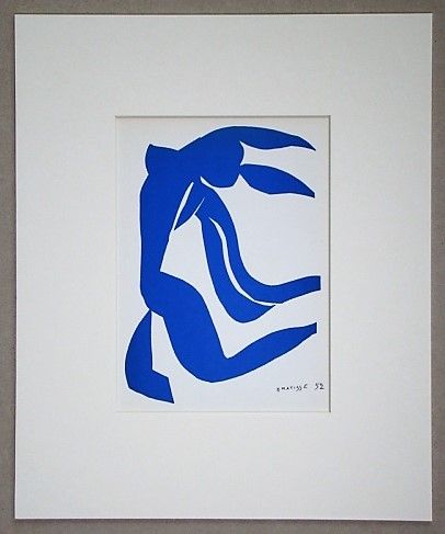 Lithograph Matisse (After) - La chevelure - 1952
