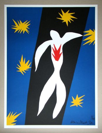 Lithograph Matisse (After) - La Chute d'Icare, 1945
