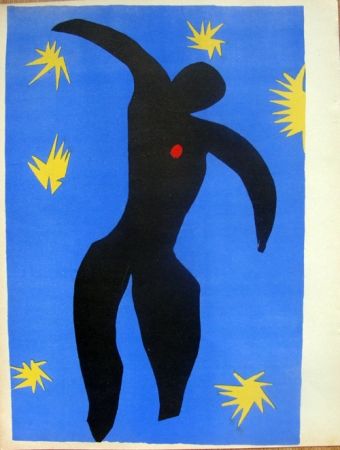 Lithograph Matisse - La Chute D'Icare de la Serie Jazz