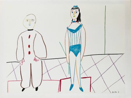 Lithograph Picasso - La Comédie Humaine