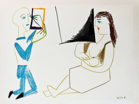 Lithograph Picasso - La Comédie Humaine