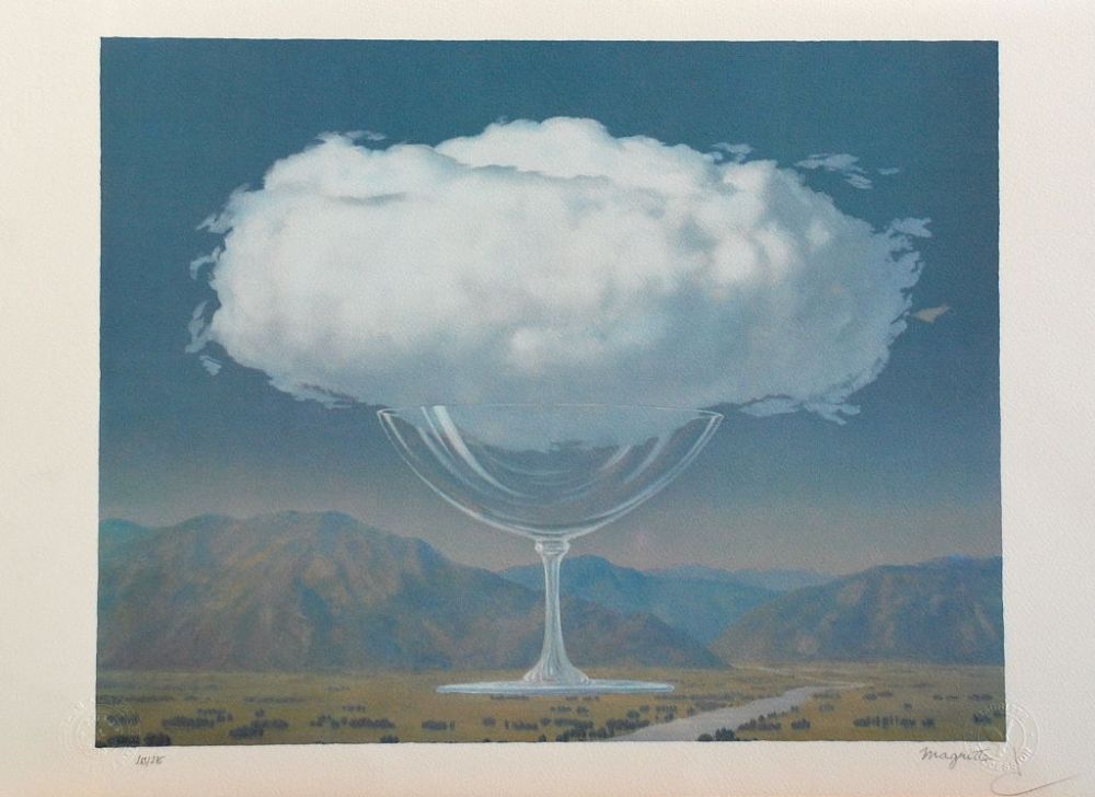 Lithograph Magritte - La Corde Sensible