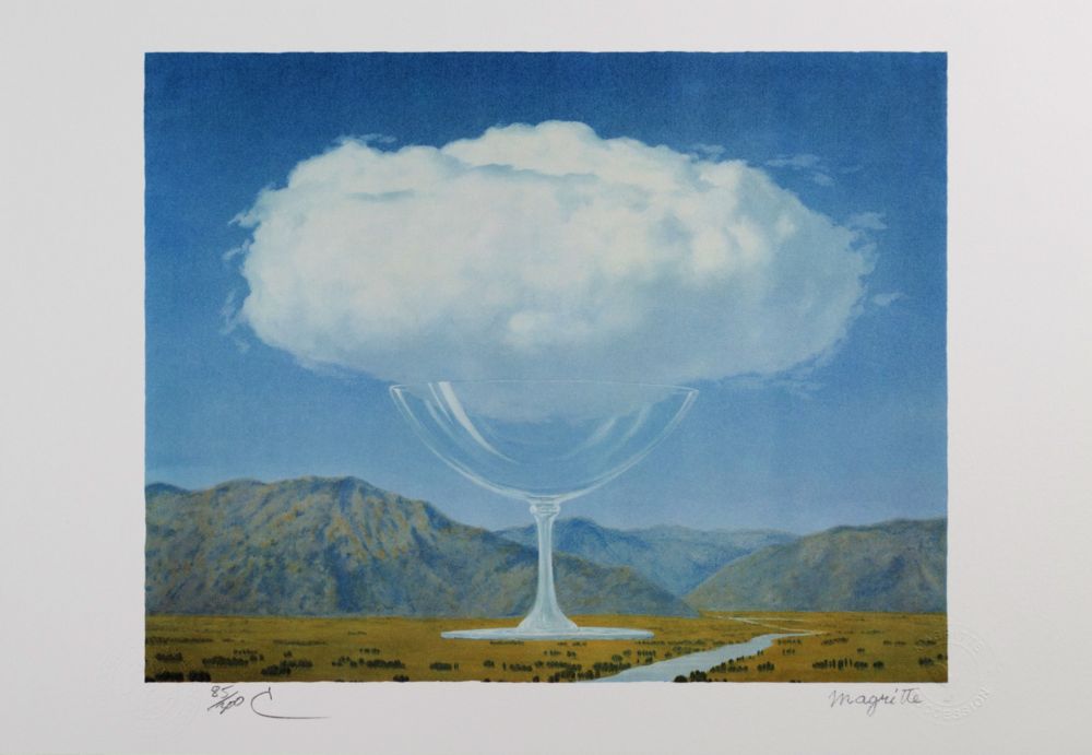 Lithograph Magritte - La Corde Sensible (Heartstring)