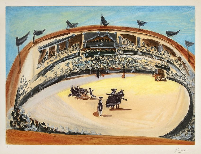 Aquatint Picasso - La Corrida (The Bullfight)