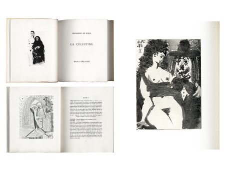 Illustrated Book Picasso - LA CÉLESTINE. 66 gravures originales de Pablo Picasso (1971)