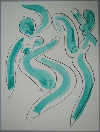 Lithograph Matisse - La dans