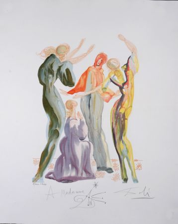 Lithograph Dali - La Danse, 1960 - Hand-signed