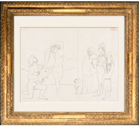 Lithograph Picasso - La danse des banderilles