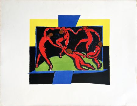 No Technical Matisse - LA DANSE. Lithographie sur Arches (1938).