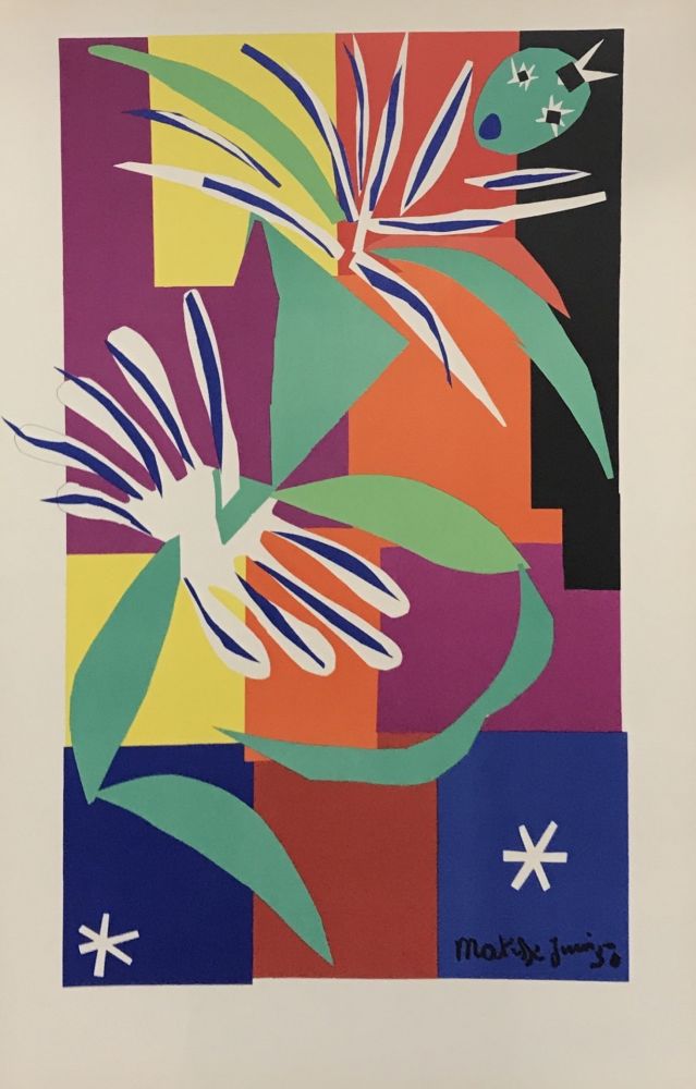 Lithograph Matisse - La Danseuse Creole