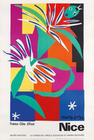 Lithograph Matisse - La Danseuse Créole