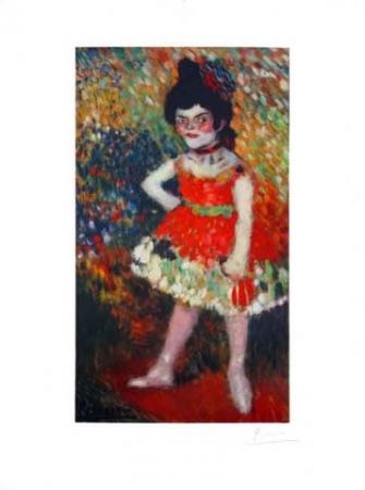 Lithograph Picasso - La Danseuse Naine