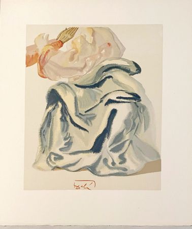 Woodcut Dali - La Divine Comédie - Paradis 30 - A l'Empyrée
