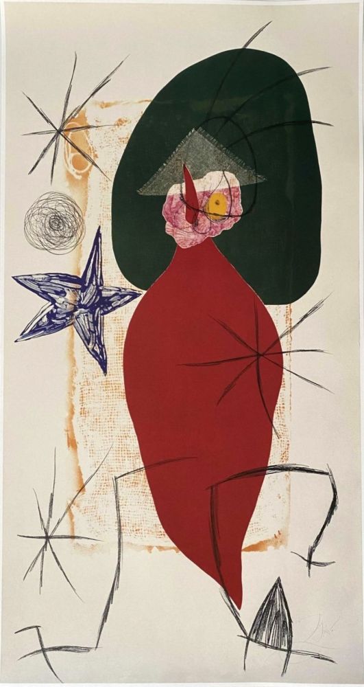 Poster Miró - La Folle au Piment Rageur