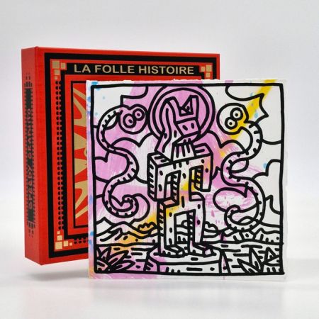 Illustrated Book Speedy Graphito - LA FOLLE HISTOIRE DE L'ART / Coffret + Original + Gravure