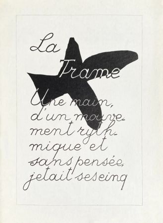 Lithograph Braque - La Frame