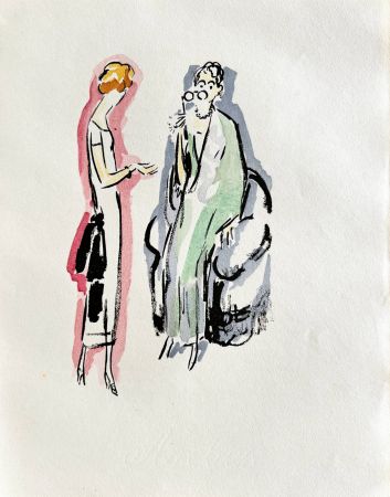 Lithograph Van Dongen - La Garçonne
