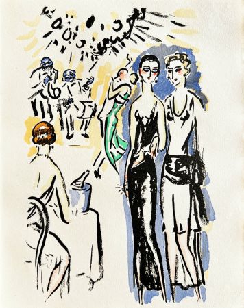 Lithograph Van Dongen - La Garçonne