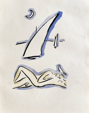 Lithograph Van Dongen - La Garçonne