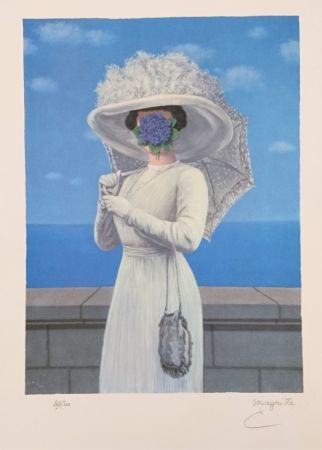 Lithograph Magritte - La Grande Guerre