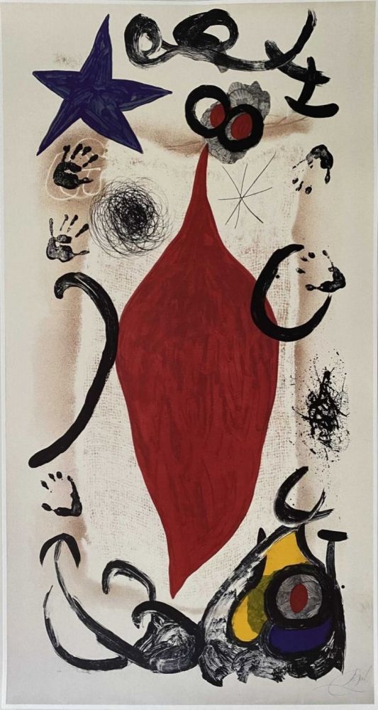 Poster Miró - La Grande Écaillère