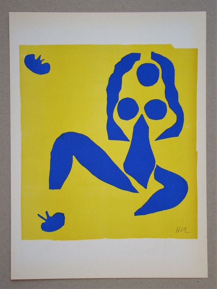 Lithograph Matisse (After) - La grenouille - 1953