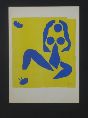 Lithograph Matisse - La grenouille, 1952