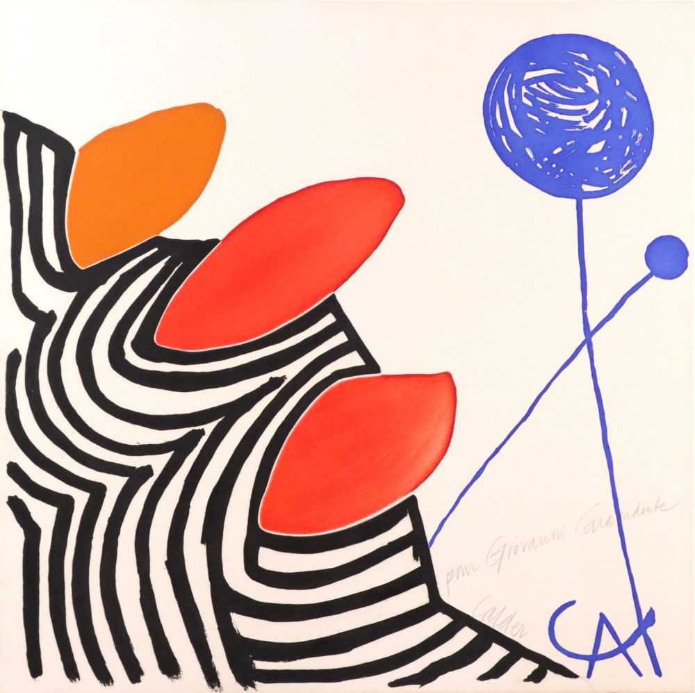 Aquatint Calder - La Griffe